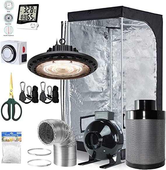 BloomGrow 300W Full Spectrum UFO LED Light