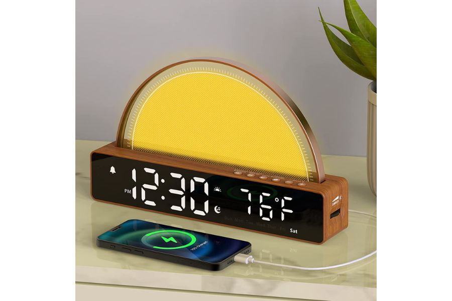 APUZOM Sunrise Alarm Clock