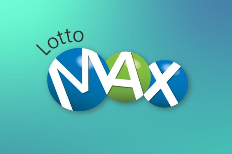 Lotto Max logo with gradient background