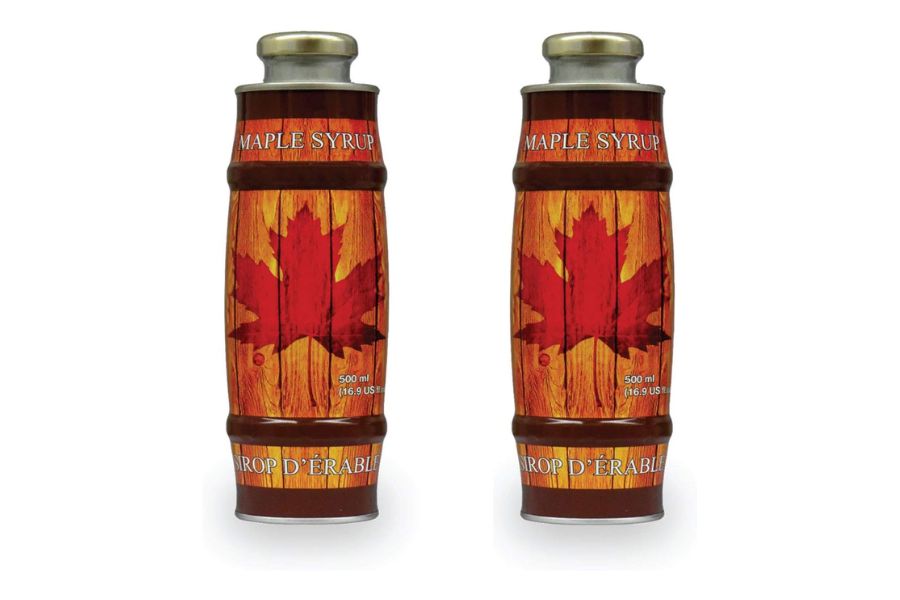 Pure, Organic Canadian Maple Syrup (2 X 500ml Bottles) - All-Natural