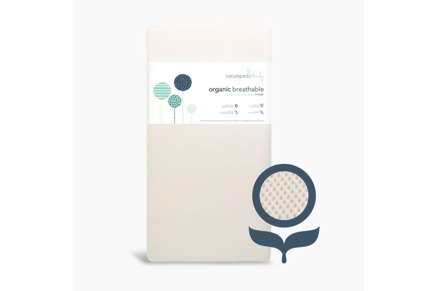 Organic Breathable Baby Crib & Toddler Mattress